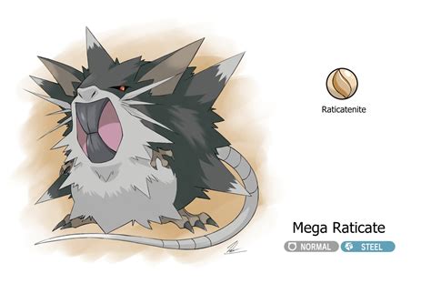 mega raticate|raticate mega evolution.